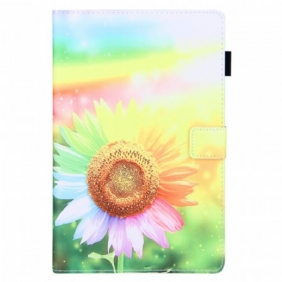 Flip Case Samsung Galaxy Tab A8 (2021) Kukkia Auringossa