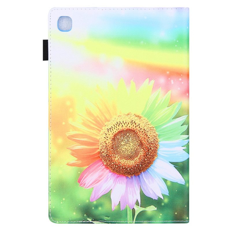 Flip Case Samsung Galaxy Tab A8 (2021) Kukkia Auringossa