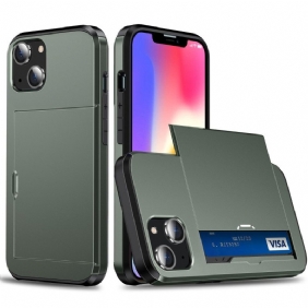 Case iPhone 15 Plus Integroitu Metallitehostekorttipidike