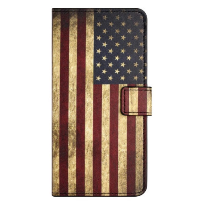 Kotelot iPhone 15 Plus Vintage Usa:n Lippu