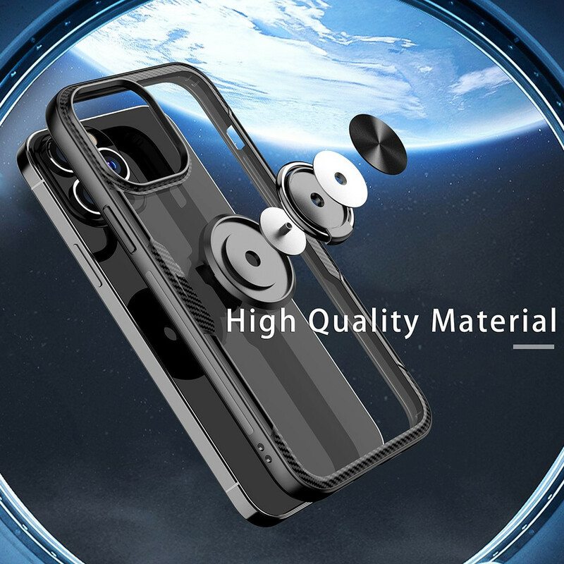 Case iPhone 13 Pro Max Hiilikuitumetallirengas