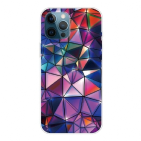 Case iPhone 13 Pro Max Joustava Geometria