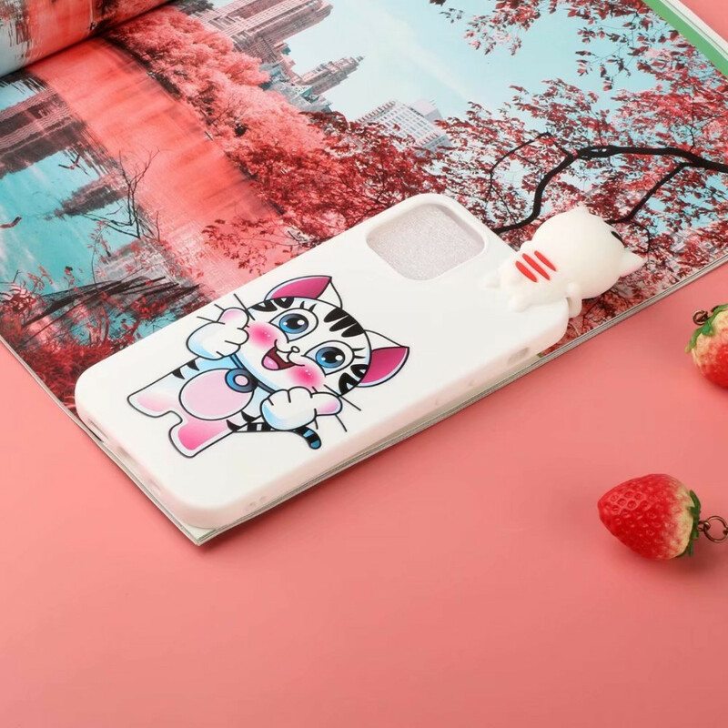 Case iPhone 13 Pro Max Kissa Hauska 3d