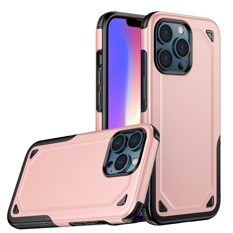 Case iPhone 13 Pro Max Panssarimetalliefekti