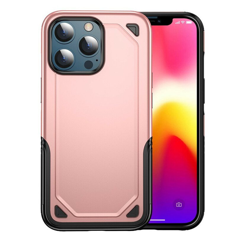 Case iPhone 13 Pro Max Panssarimetalliefekti