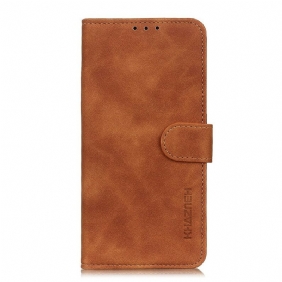 Kotelot iPhone 13 Pro Max Matta Vintage Leather Effect Khazneh