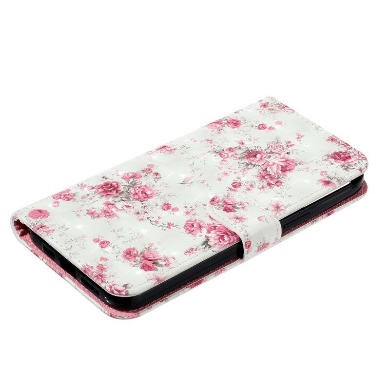 Kotelot iPhone 13 Pro Max Suojaketju Kuori Strap Light Spot Flowers