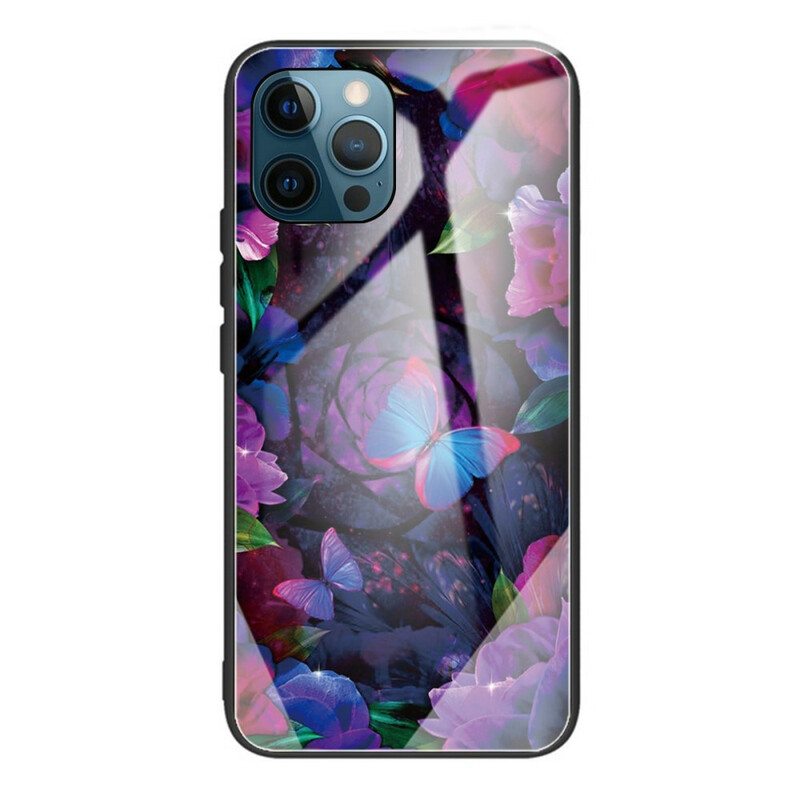 Kuori iPhone 13 Pro Max Butterflies Variation Karkaistu Lasi