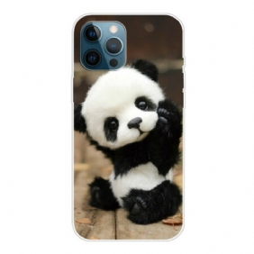 Kuori iPhone 13 Pro Max Joustava Panda