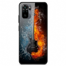 Case Xiaomi Redmi Note 10 / 10S Tempered Glass Guitar