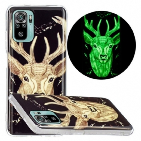 Kuori Xiaomi Redmi Note 10 / 10S Fluorescent Majestic Stag