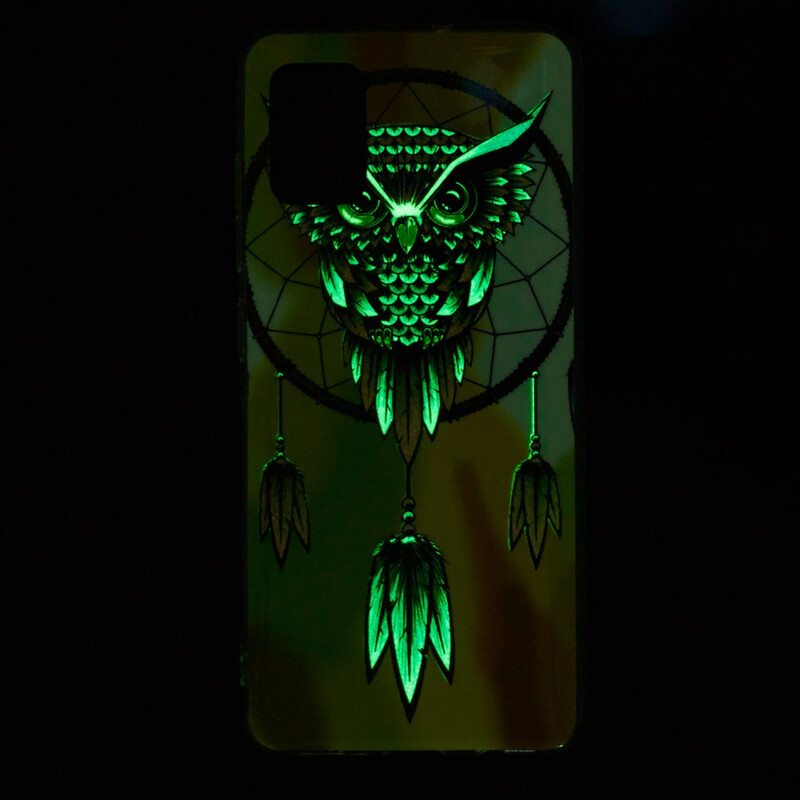 Kuori Xiaomi Redmi Note 10 / 10S Fluoresoiva Pöllön Unensieppaaja