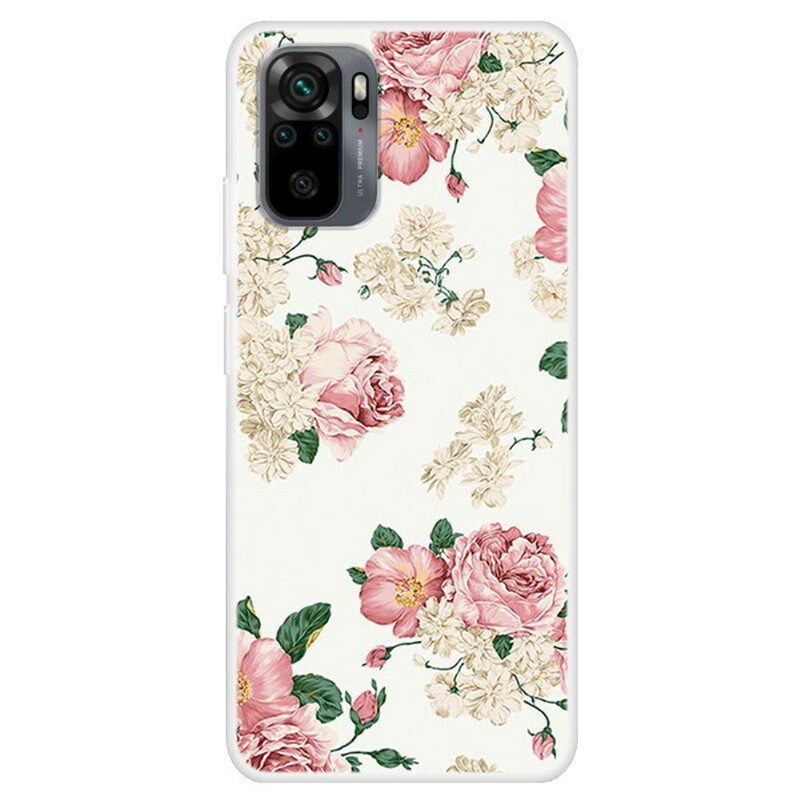 Kuori Xiaomi Redmi Note 10 / 10S Liberty Flowers