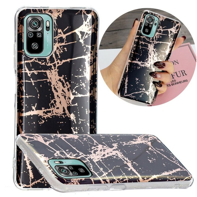 Kuori Xiaomi Redmi Note 10 / 10S Marble Geometry