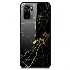 Kuori Xiaomi Redmi Note 10 / 10S Supreme Marble Karkaistu Lasi