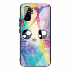 Kuori Xiaomi Redmi Note 10 / 10S Tempered Glass Cat