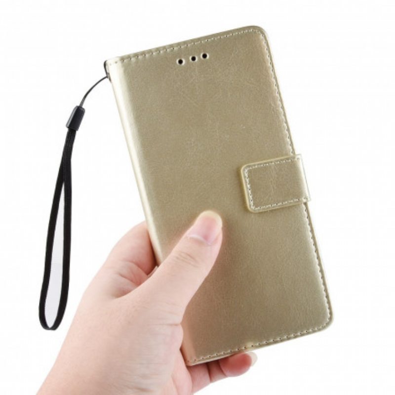 Nahkakotelo Xiaomi Redmi Note 10 / 10S Flashy Faux Leather