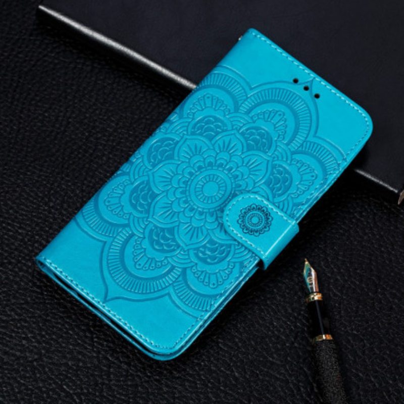 Nahkakotelo Xiaomi Redmi Note 10 / 10S Täysi Mandala