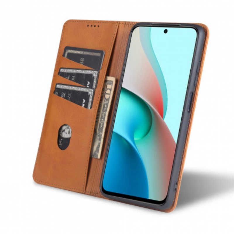 Puhelinkuoret Xiaomi Redmi Note 10 / 10S Kotelot Flip Style Leather Azns