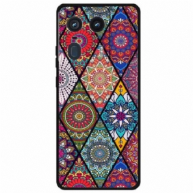 Kuori Motorola Edge 50 Ultra Mandala-kukkia