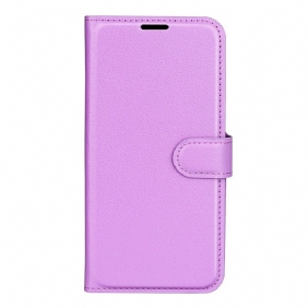 Kotelot Oppo Reno 12 Pro 5g Classic Litchi Faux Leather