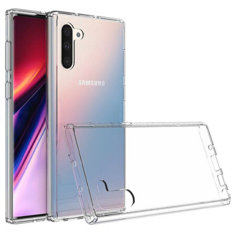 Case Samsung Galaxy Note 10 Läpinäkyvä Ja Akryyli