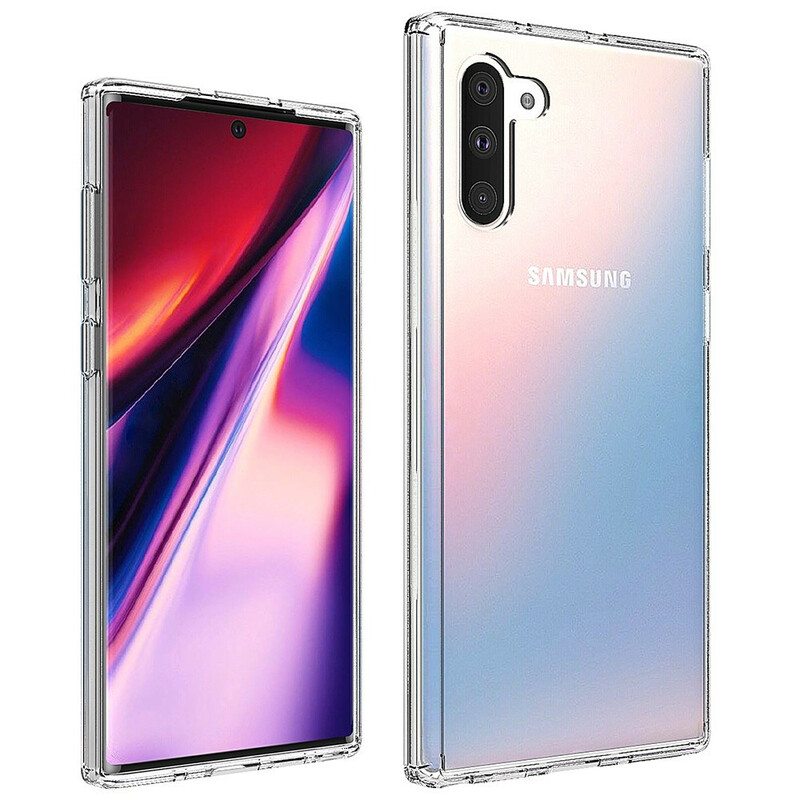 Case Samsung Galaxy Note 10 Läpinäkyvä Ja Akryyli