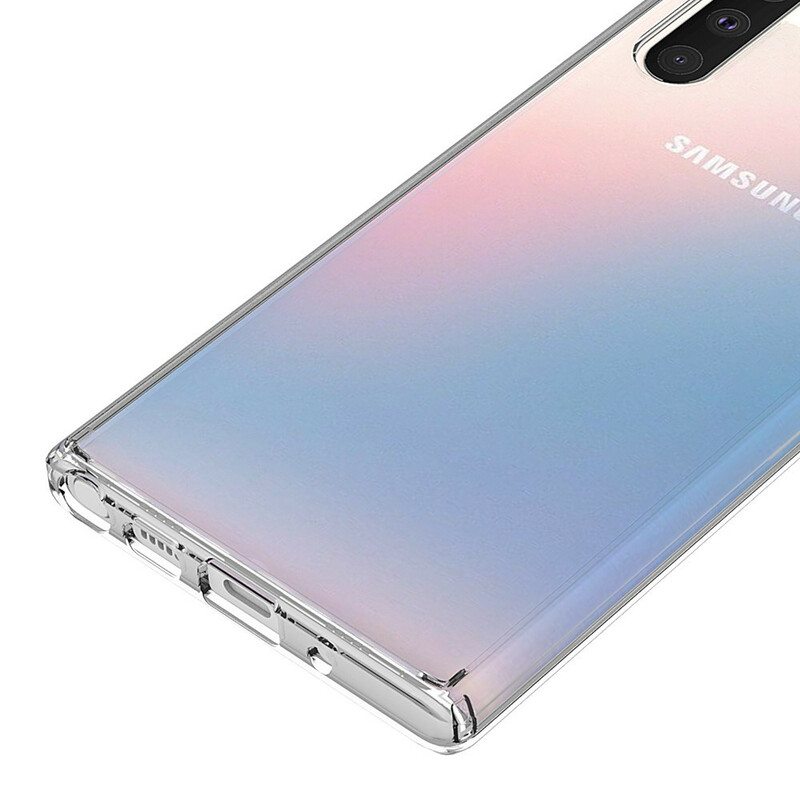 Case Samsung Galaxy Note 10 Läpinäkyvä Ja Akryyli