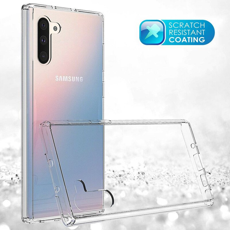 Case Samsung Galaxy Note 10 Läpinäkyvä Ja Akryyli