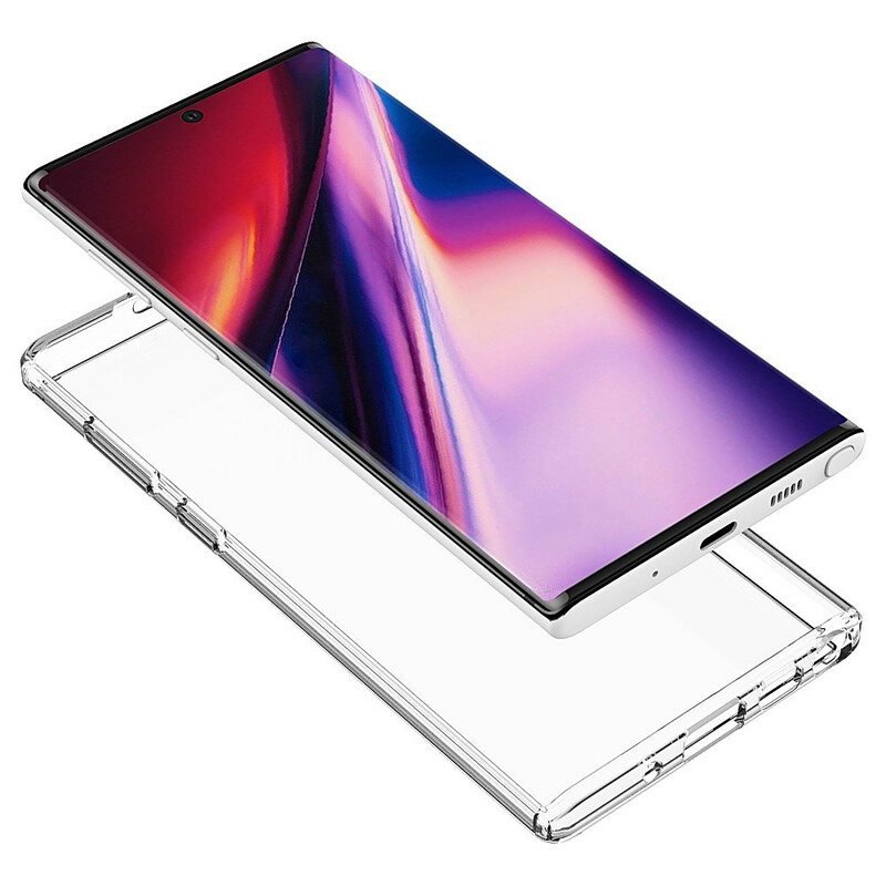 Case Samsung Galaxy Note 10 Läpinäkyvä Ja Akryyli