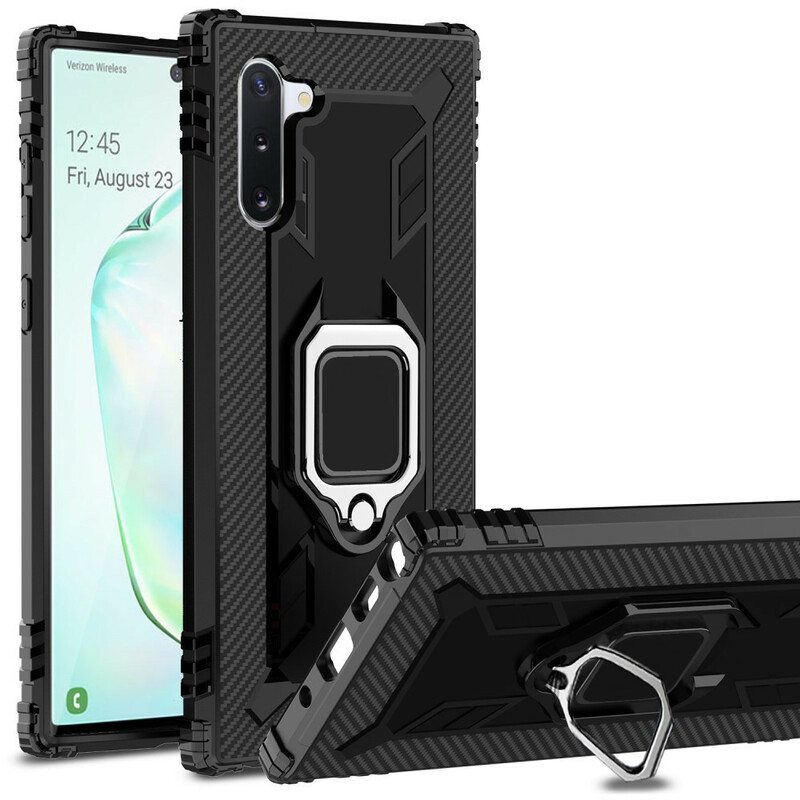 Case Samsung Galaxy Note 10 Sormus Ja Hiilikuitu