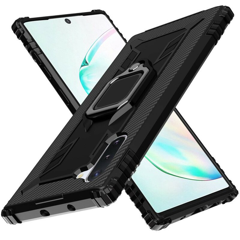 Case Samsung Galaxy Note 10 Sormus Ja Hiilikuitu