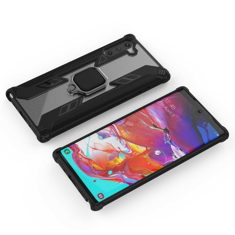 Case Samsung Galaxy Note 10 Soturi Sormuksen Kanssa