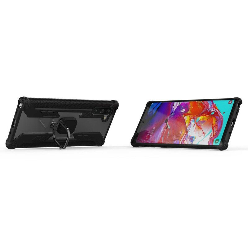 Case Samsung Galaxy Note 10 Soturi Sormuksen Kanssa