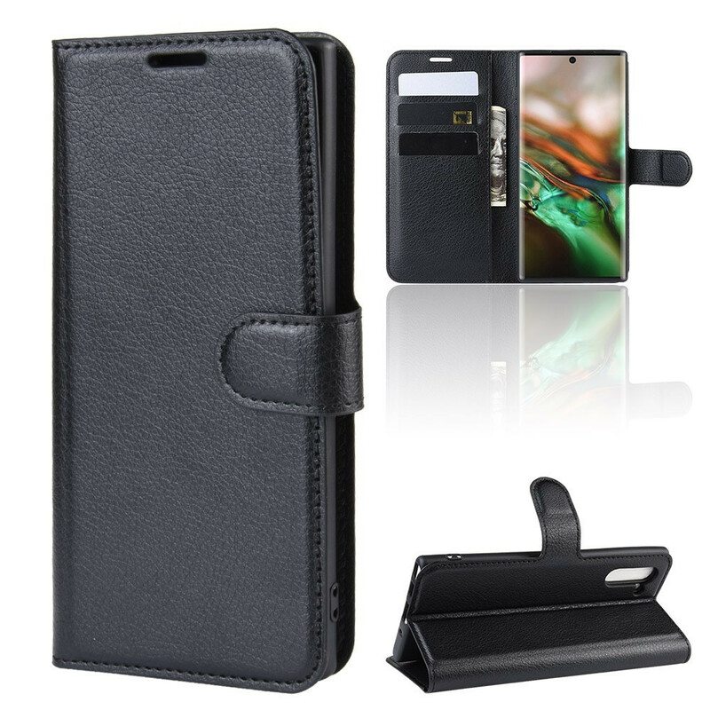 Flip Case Samsung Galaxy Note 10 Klassikko