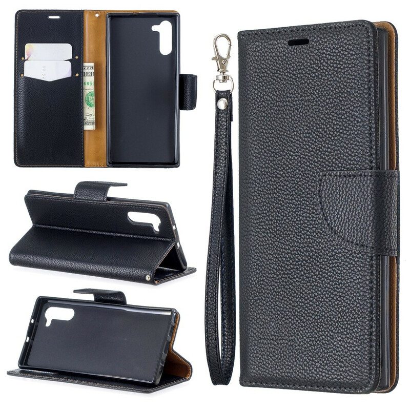 Flip Case Samsung Galaxy Note 10 Kotelot Flip Litsi Rabat Oblique