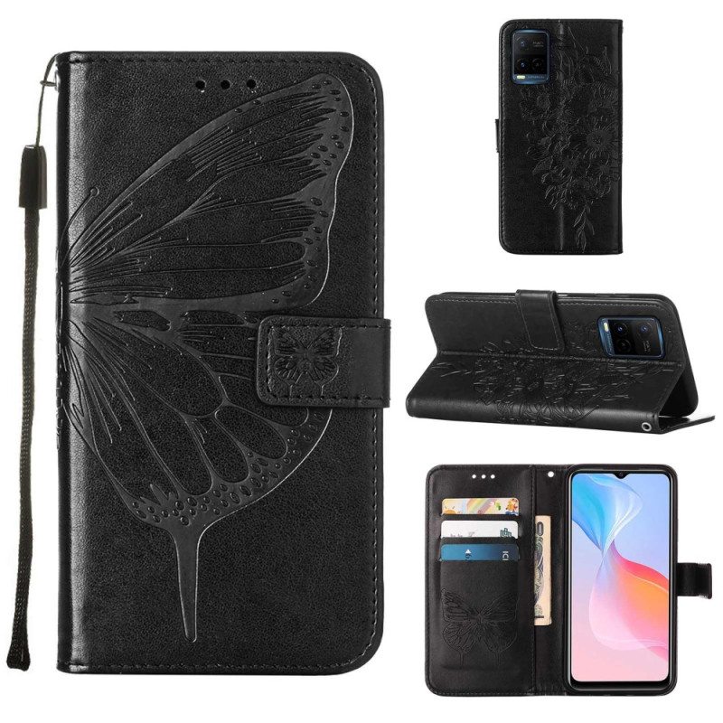 Kotelot Vivo Y21s Butterfly Design