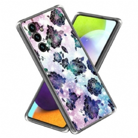 Kuori Samsung Galaxy A15 5g Purppurat Kukat