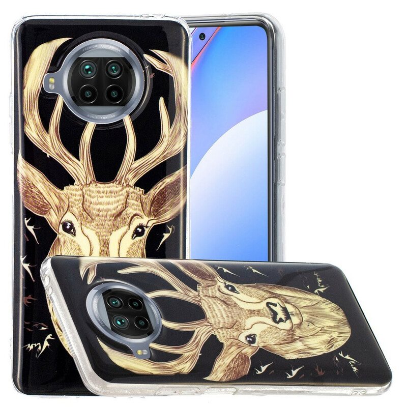 Case Xiaomi Redmi Note 9 Pro 5G Neon Majestic Deer