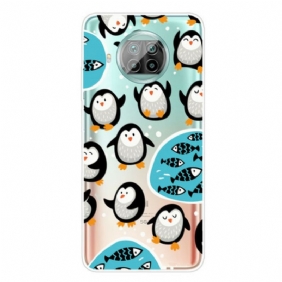 Case Xiaomi Redmi Note 9 Pro 5G Pingviinit Ja Kalat