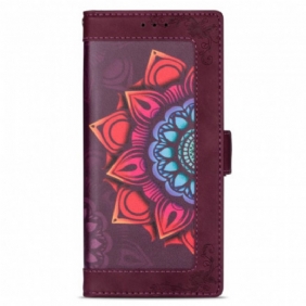 Kotelot Xiaomi Redmi Note 9 Pro 5G Suojaketju Kuori Strappy Mandala