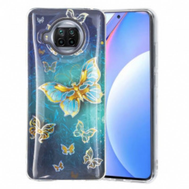 Kuori Xiaomi Redmi Note 9 Pro 5G Design-perhosia