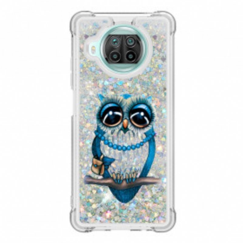 Kuori Xiaomi Redmi Note 9 Pro 5G Neiti Owl Sequins