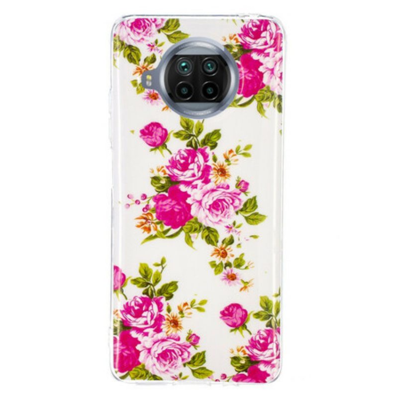 Kuori Xiaomi Redmi Note 9 Pro 5G Neon Liberty Flowers