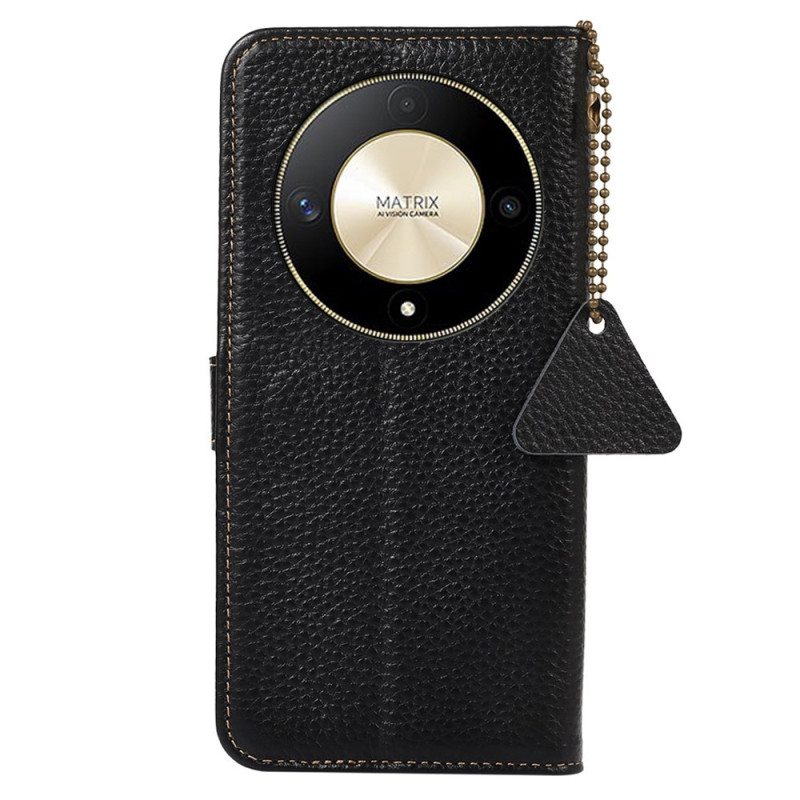 Kotelot Honor X9b / Magic 6 Lite Leather Elegance Rfid