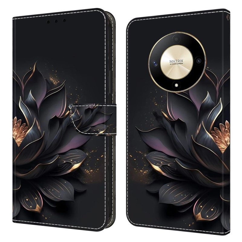 Kotelot Honor X9b / Magic 6 Lite Purple Lotus