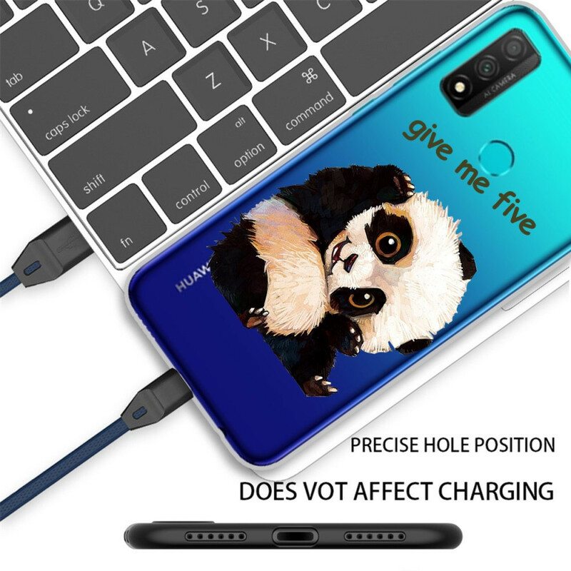 Case Huawei P Smart 2020 Saumaton Panda Anna Minulle Viisi