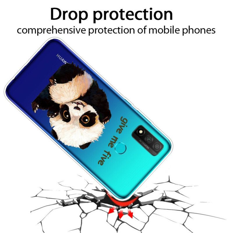 Case Huawei P Smart 2020 Saumaton Panda Anna Minulle Viisi