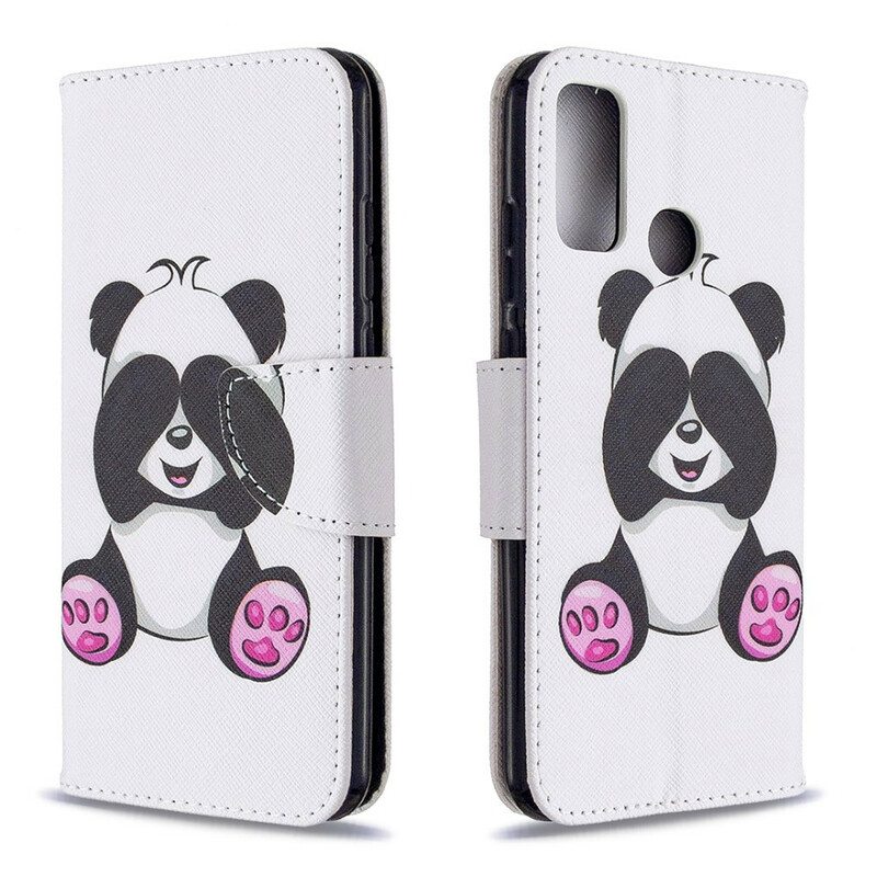 Flip Case Huawei P Smart 2020 Panda Hauskaa