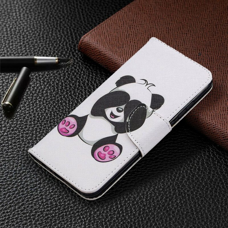 Flip Case Huawei P Smart 2020 Panda Hauskaa